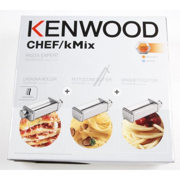 pastamaskine Chef og Kmix Kenwood tilbehør - NORDIC HARDWARE